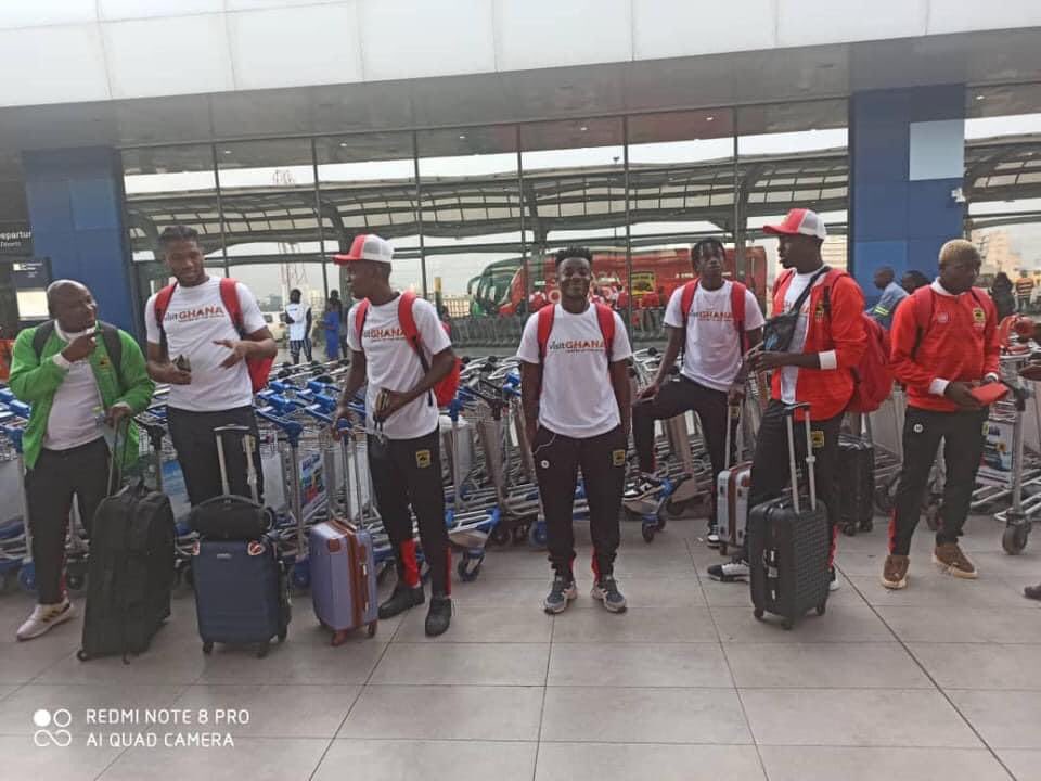 Asante Kotoko Depart Ghana For USA